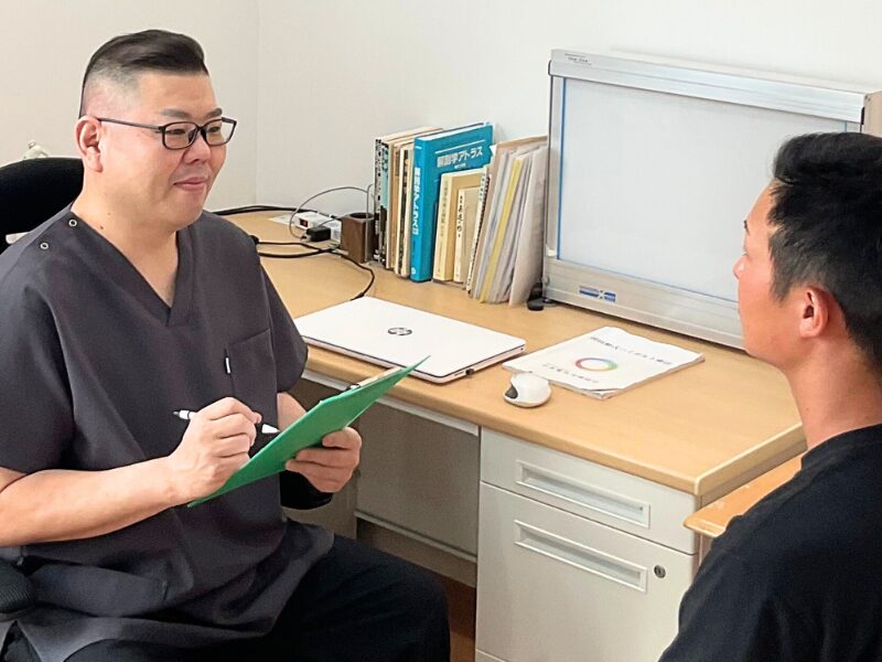 丁寧なカウンセリング