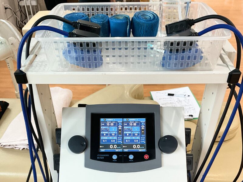 立体動体波による筋肉ケア